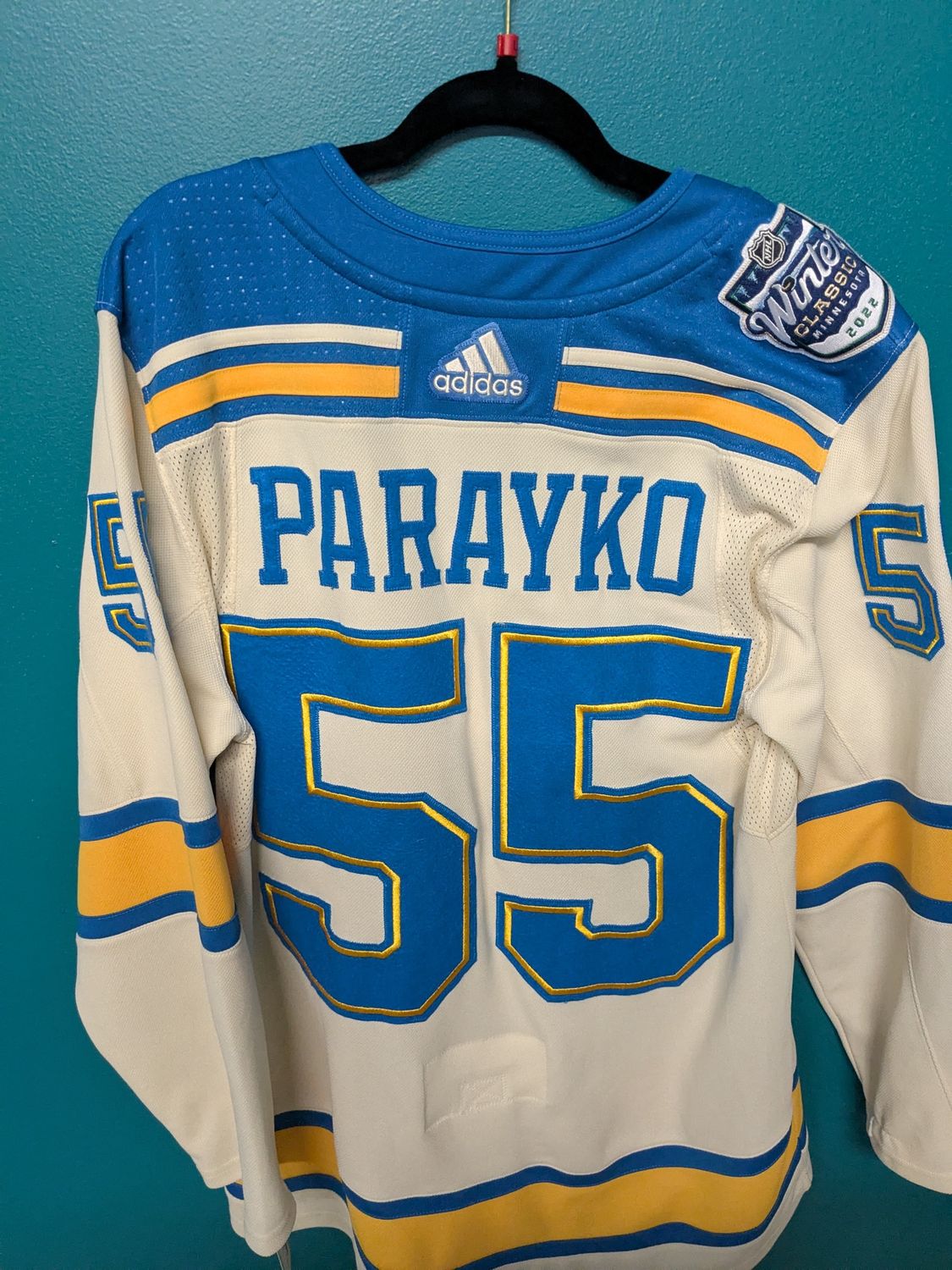 Adidas NHL Blues Parayko Jersey – 50