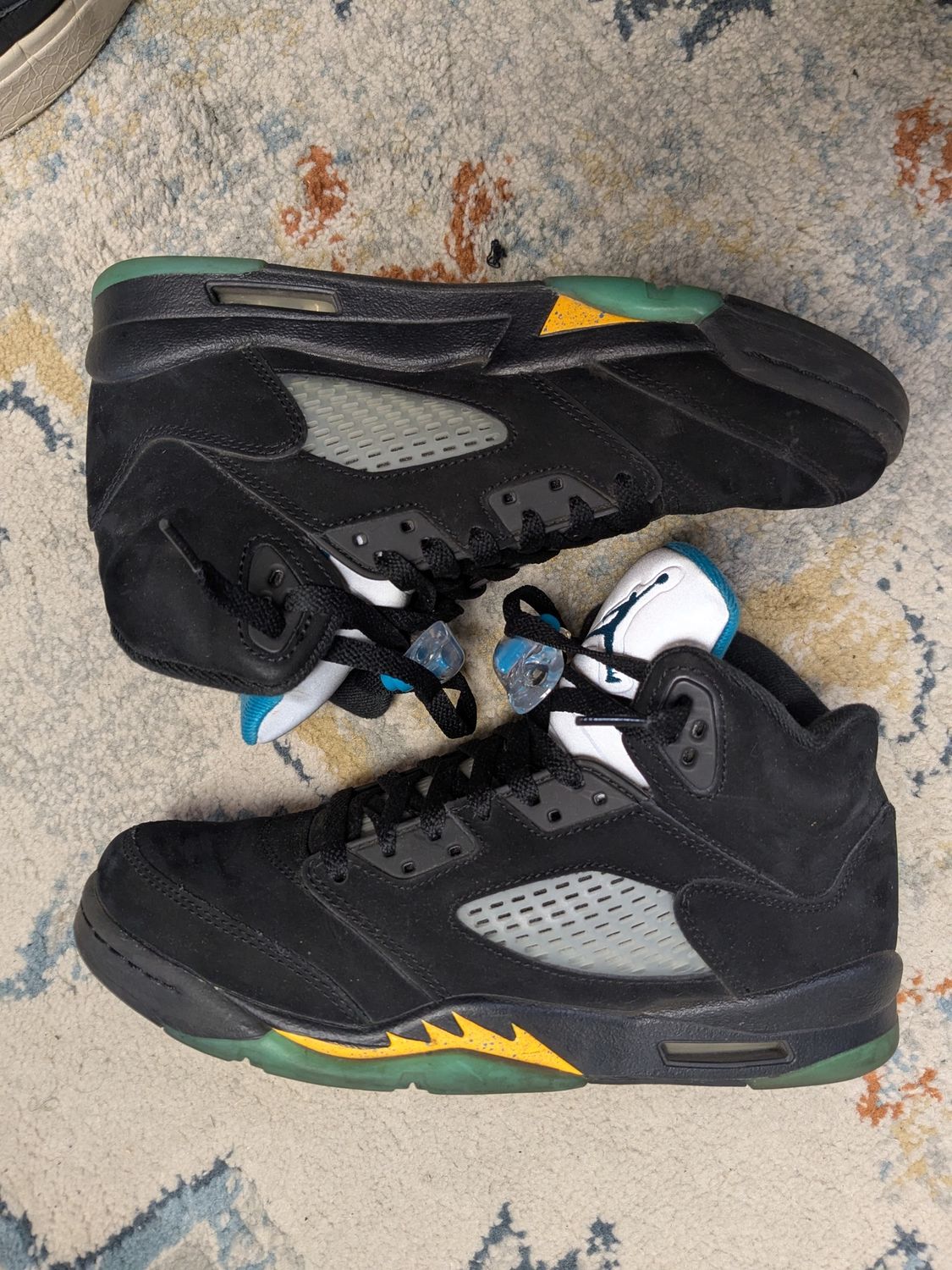 Jordan 5 Retro Aqua (GS – w/box) - 7Y