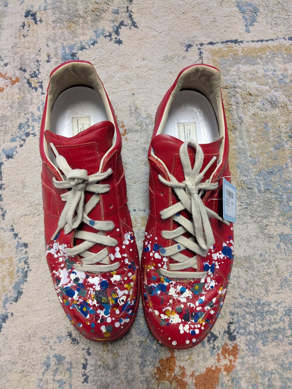 Maison Margiela - Replica Red Paint Splatter - 46 (w/ box)