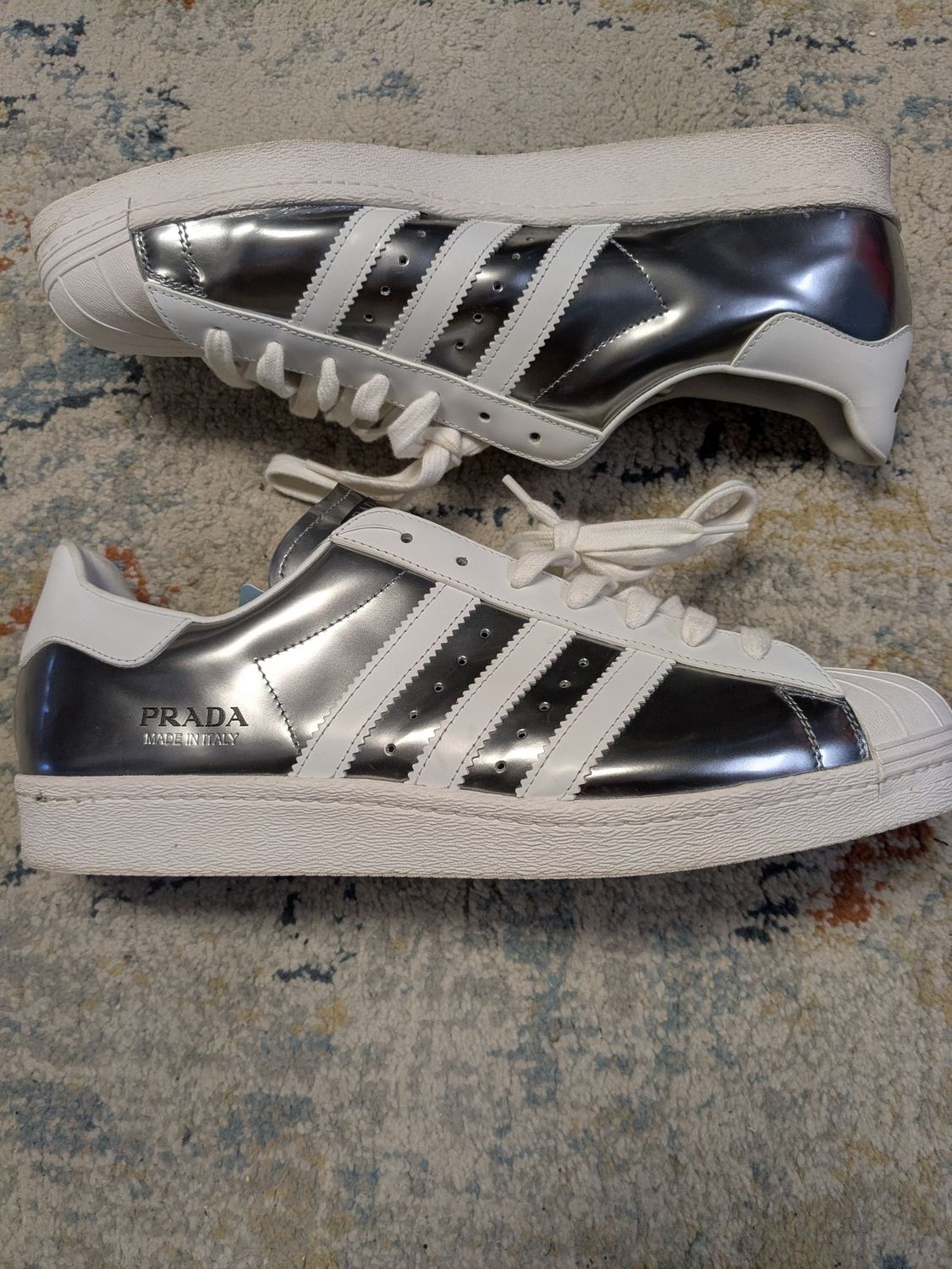 Adidas x Prada - Superstar - Silver (w/box)