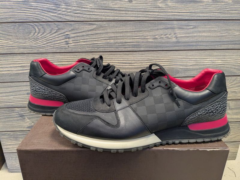 Louis Vuitton Run Away Sneakers – Red/Mesh (box)