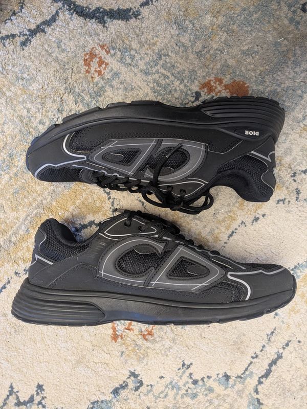 Christian Dior B30 Triple Black Sneakers