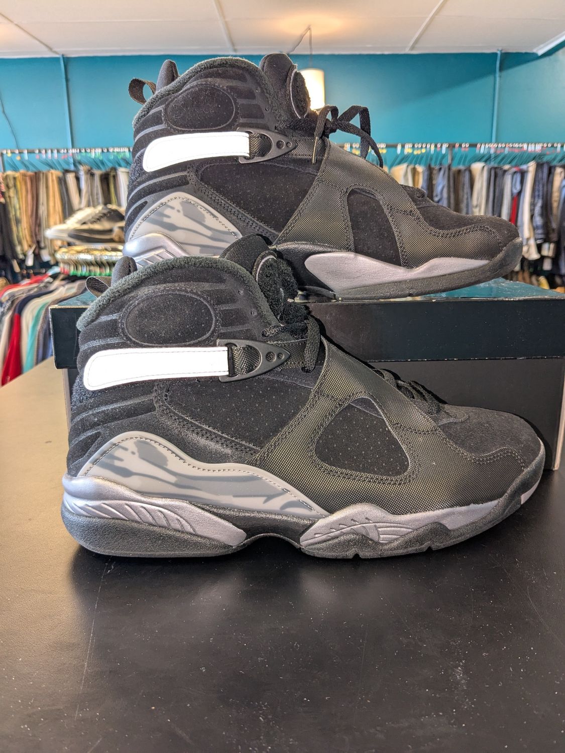 Jordan 8 Retro Winterized Gunsmoke (box) - 9.5