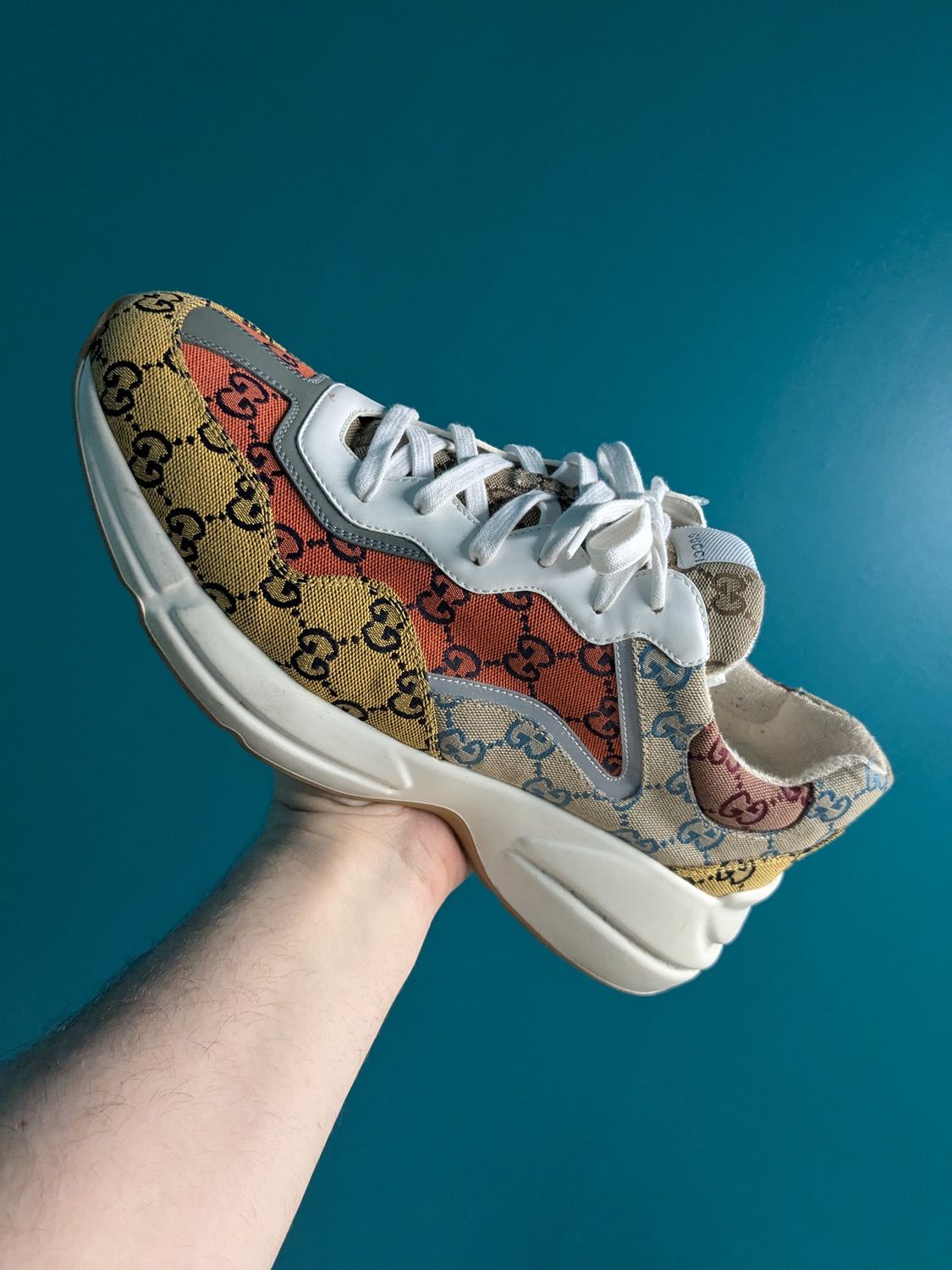Gucci Multicolored Rhyton Sneakers