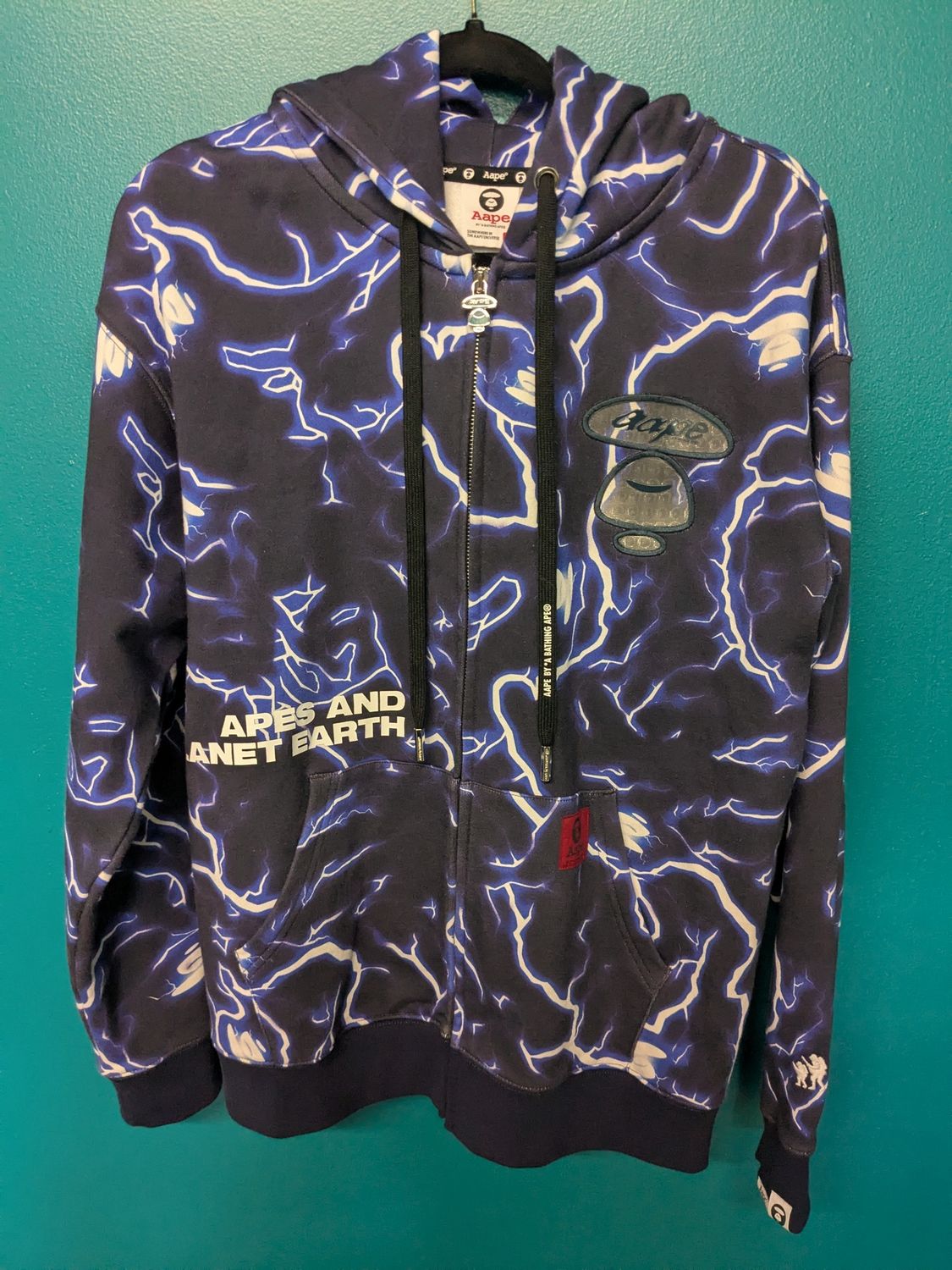 Bape Aape Lightning Hoodie