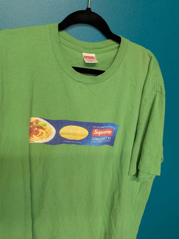 Supreme Spaghetti T-Shirt Green (XL)