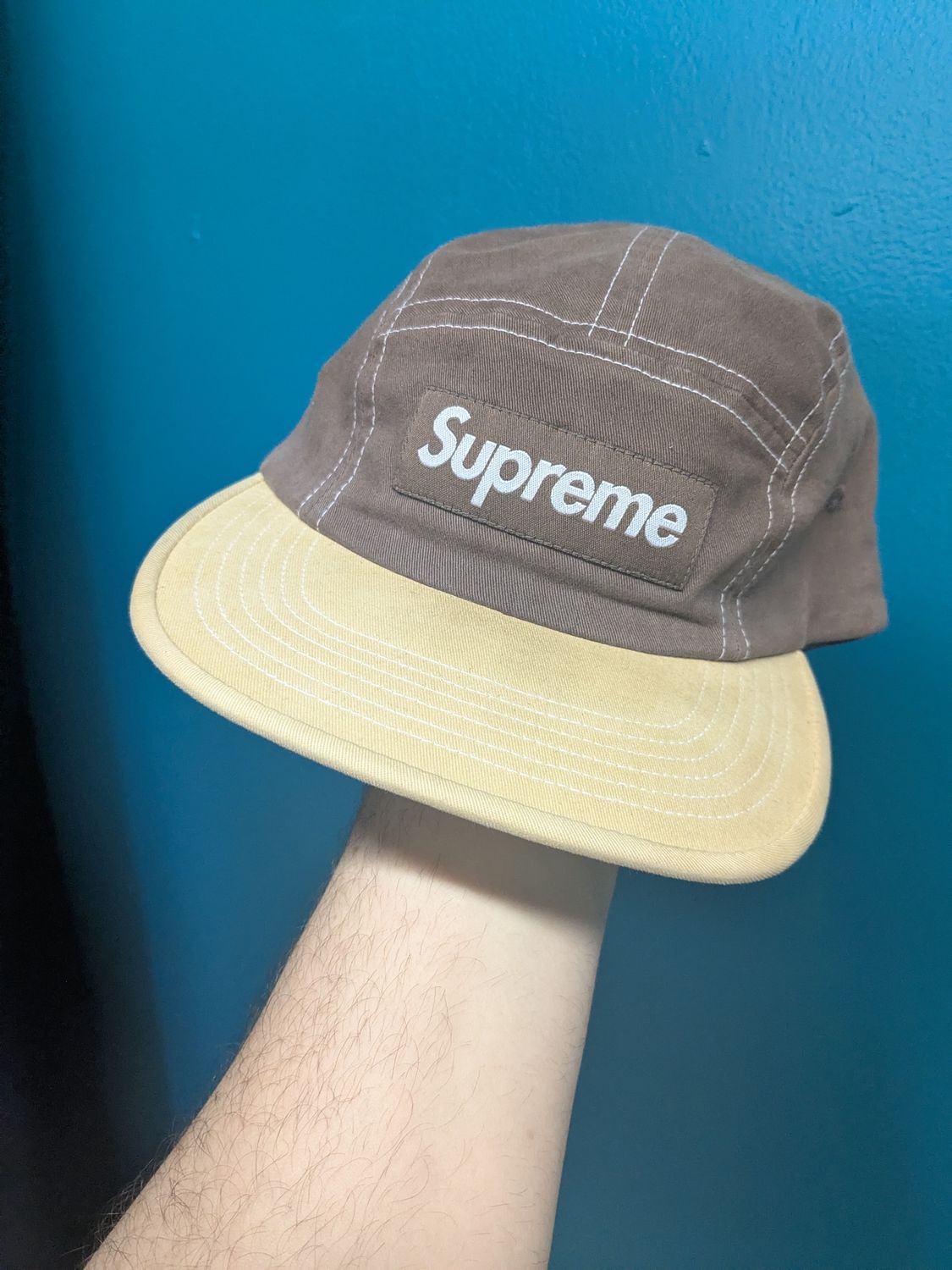 Supreme Brown Box Logo Hat