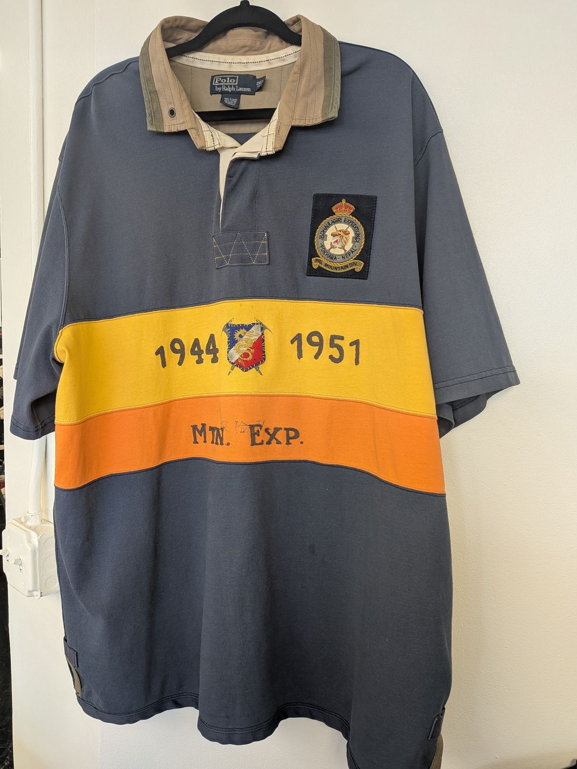 Polo Ralph Lauren Rugby Polo Colorblock 2XLT