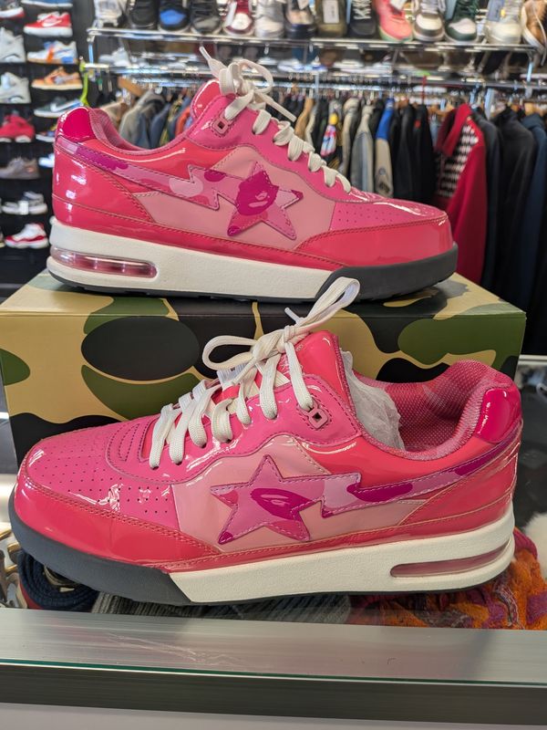 Bape Sta Roadsta #1 Pink Sneakers (box) Sz 11