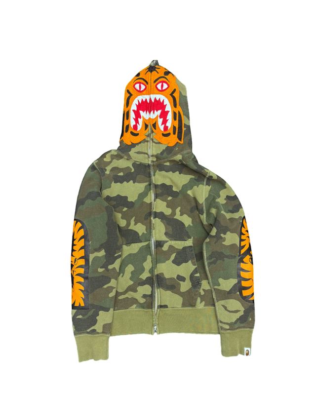 Bape Camo Tiger Full Zip -S