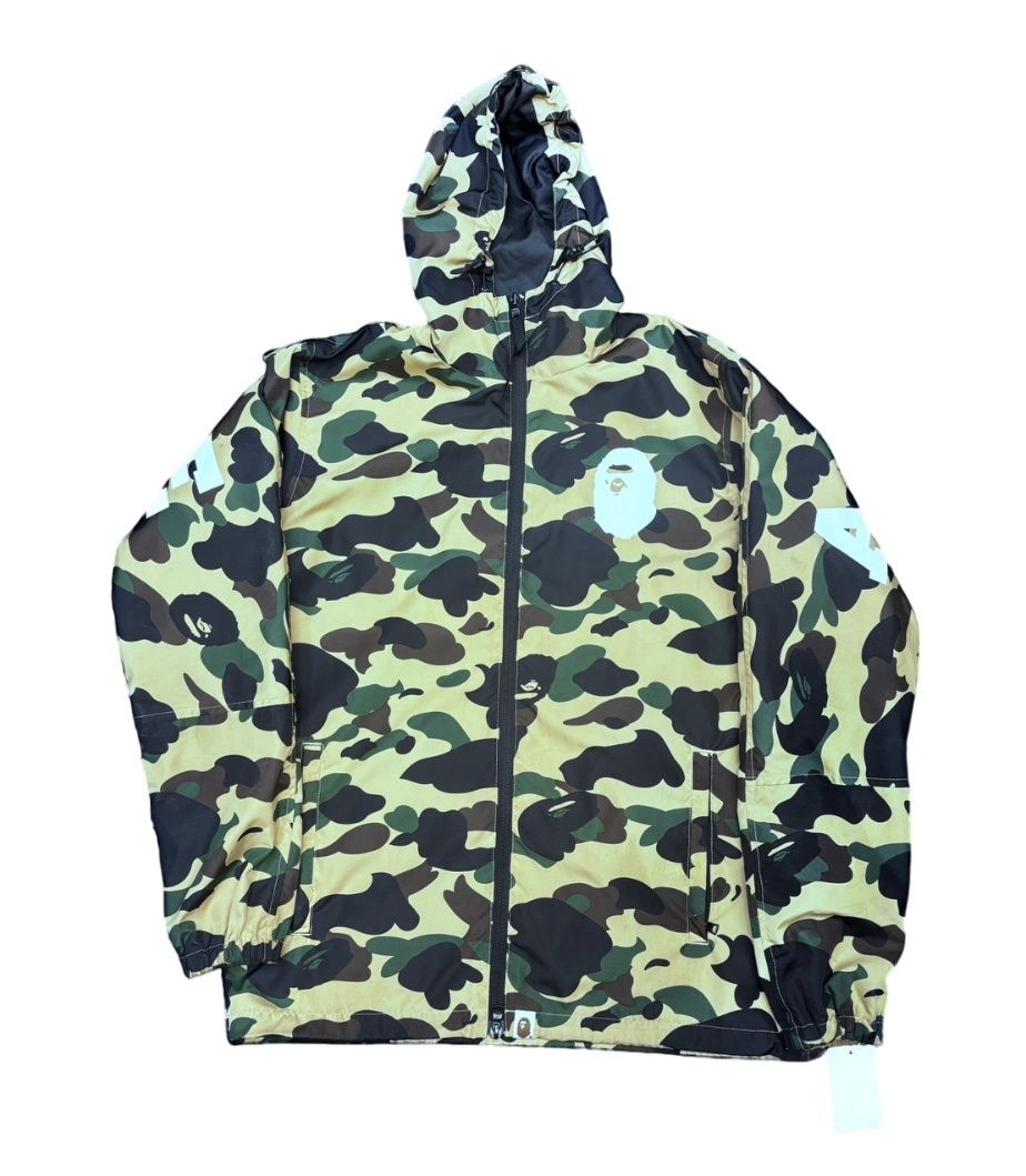 Bape Camo Windbreaker Sz S