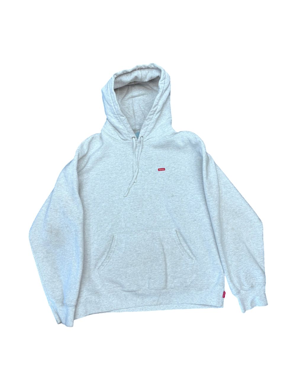Supreme Small Box Logo Hoodie - Gray