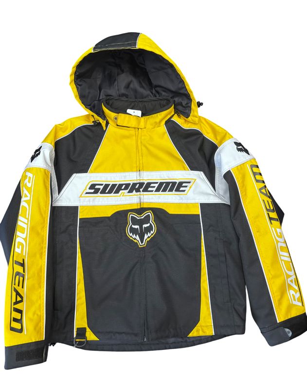 Supreme x Fox Racing Hooded Jacket - Yellow