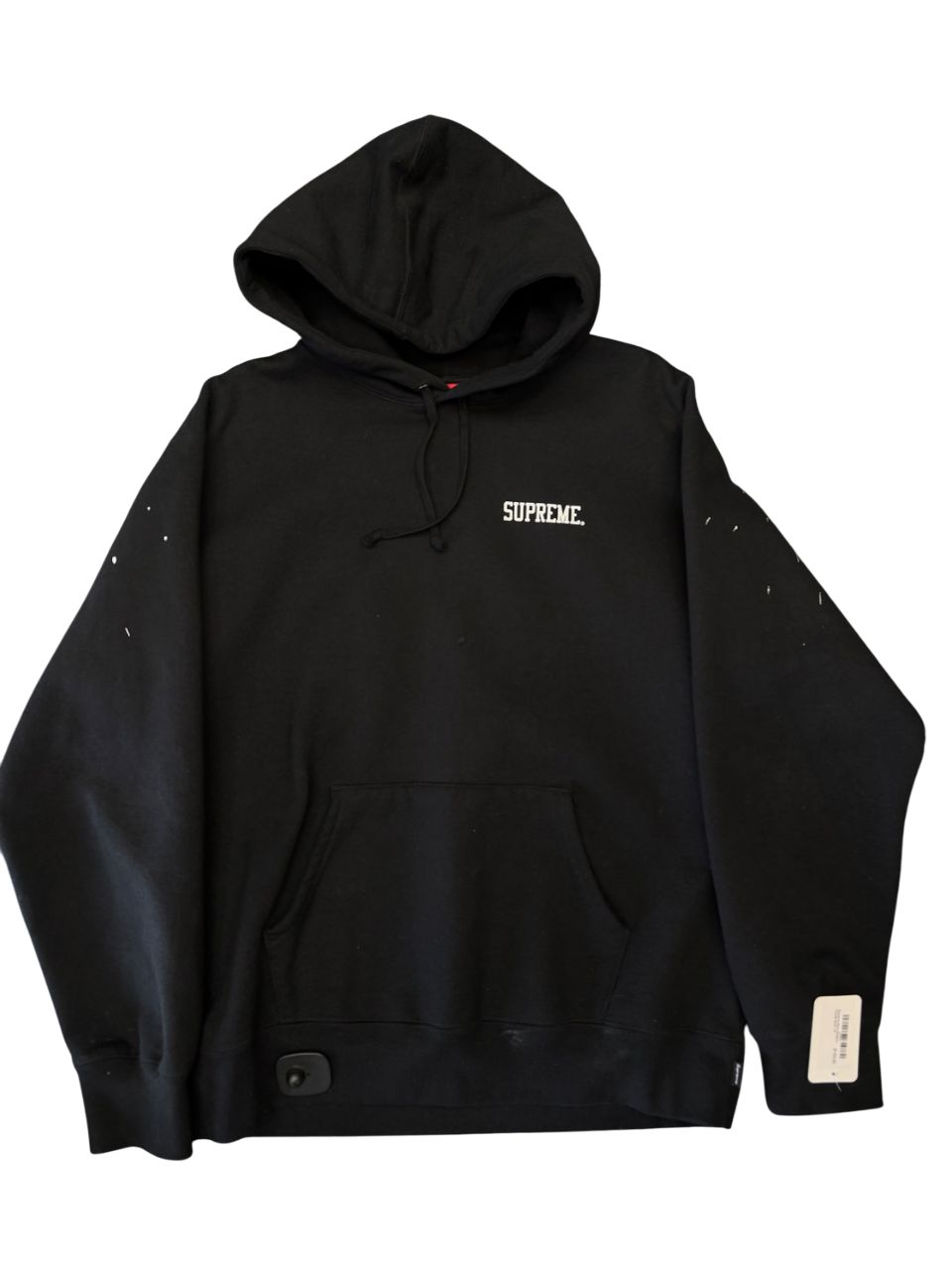 Supreme Black Skeleton Hoodie Sz:M