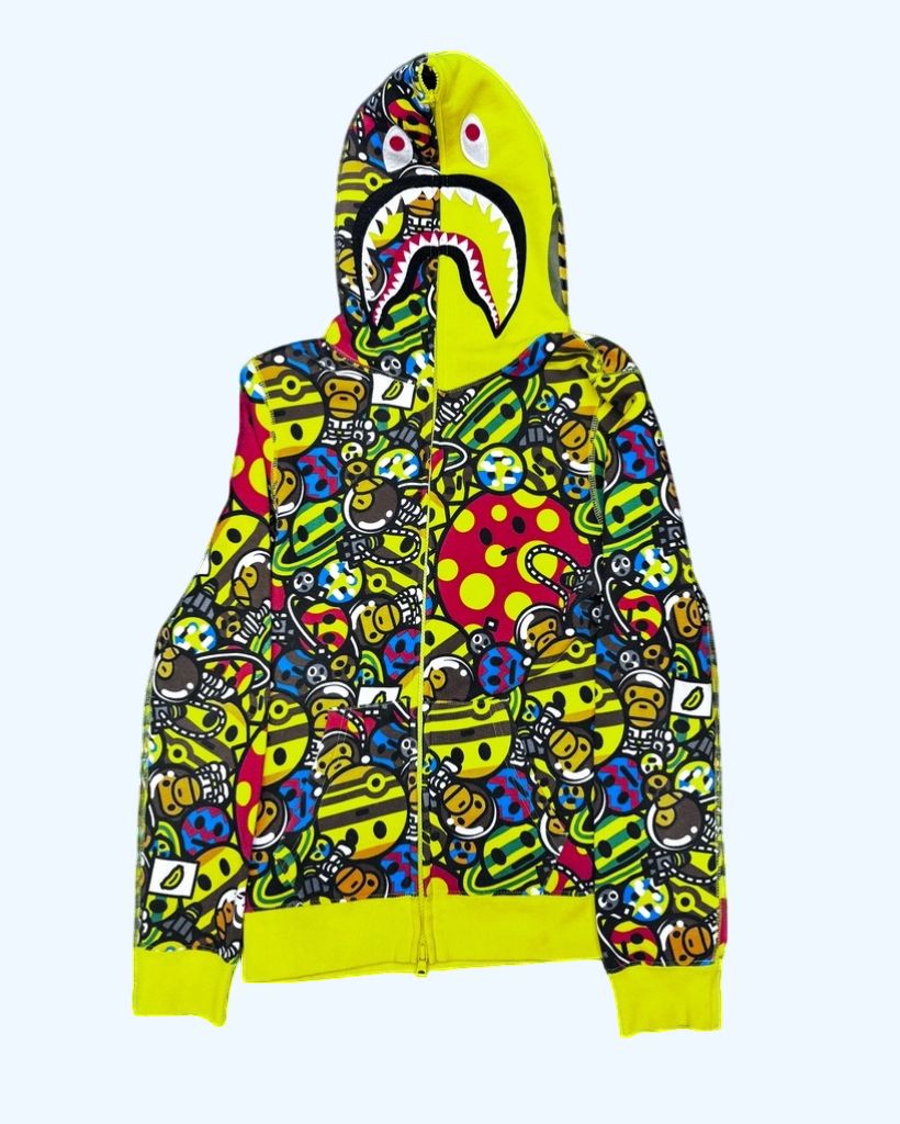 Bape Shark Hoodie - Black – XS