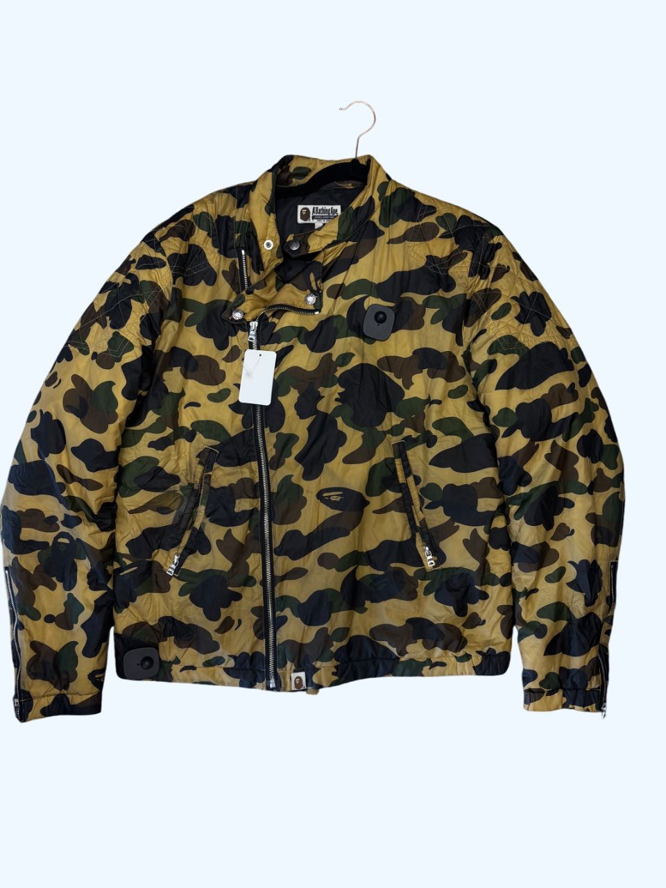 Bape Camo Bomber Jacket/Button Sz:L