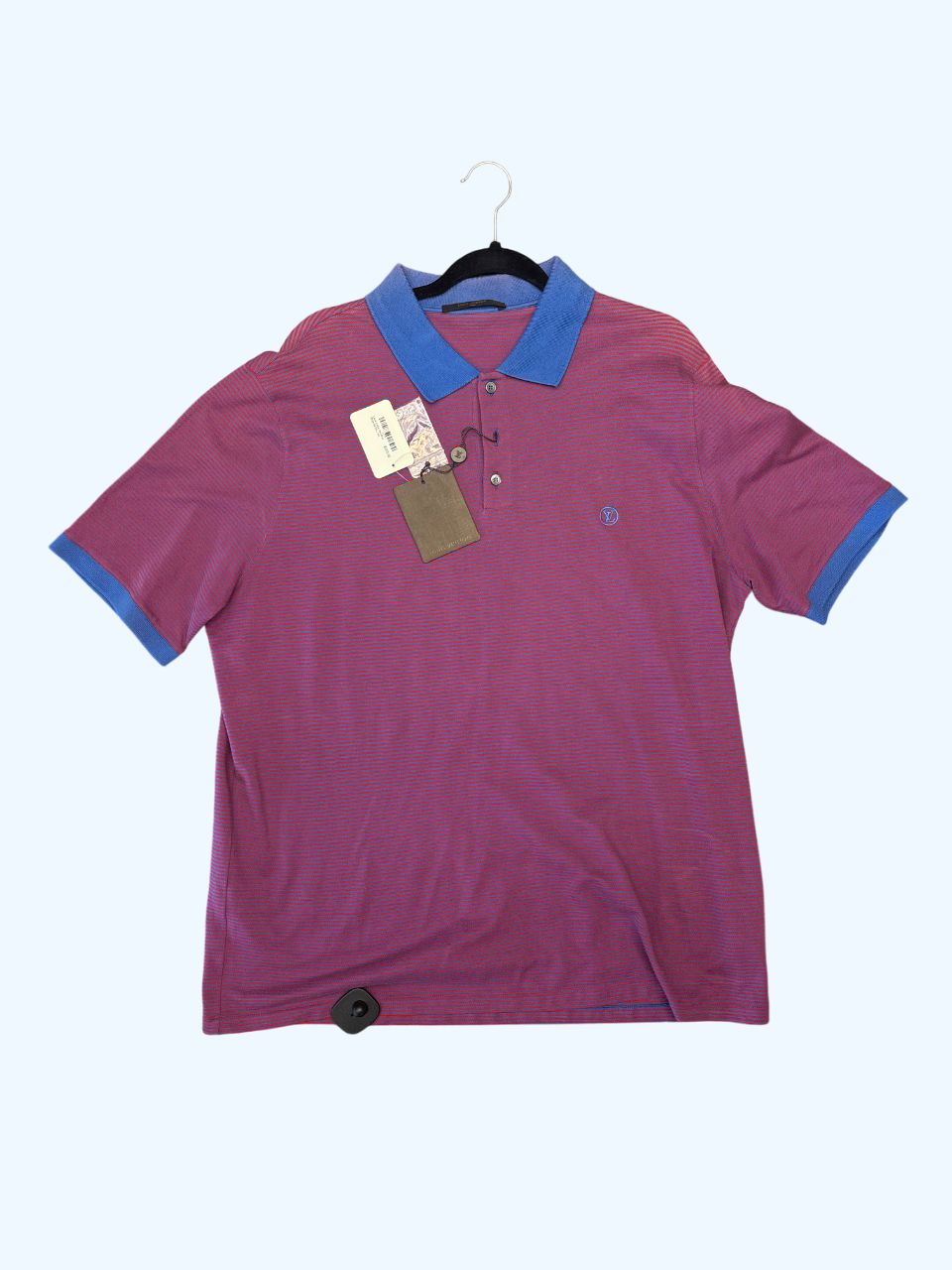 Louis Vuitton Red/Blue Stripe Sz:3XL