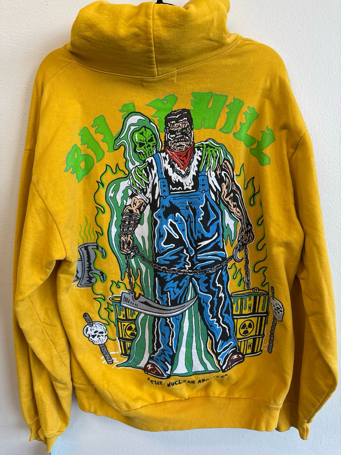 Warren Lotas Billy Hill Hoodie – Yellow – L