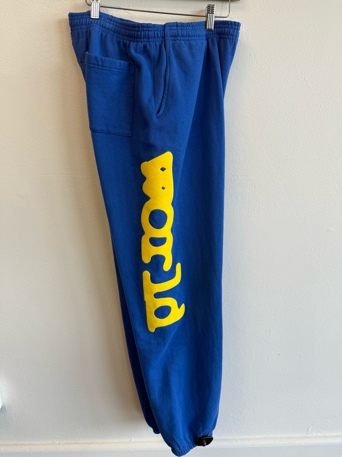 Sp5der Pants Blue/Yellow Sz:L NEW
