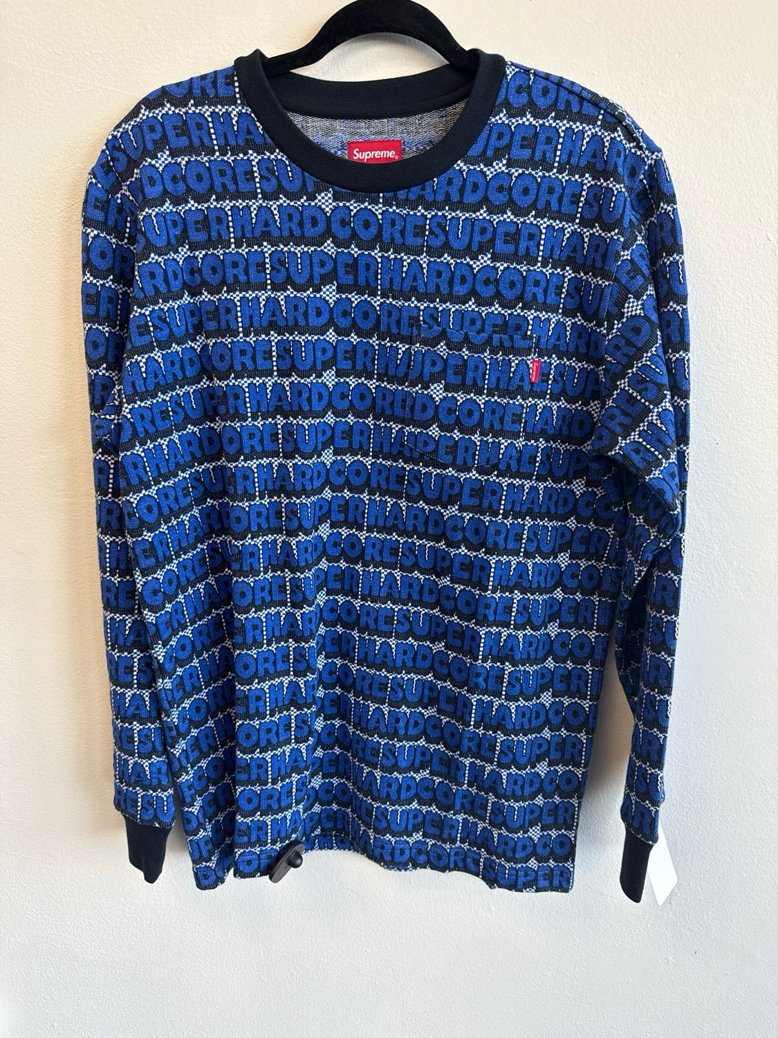 Supreme Super Hardcore Jaquard Crewneck