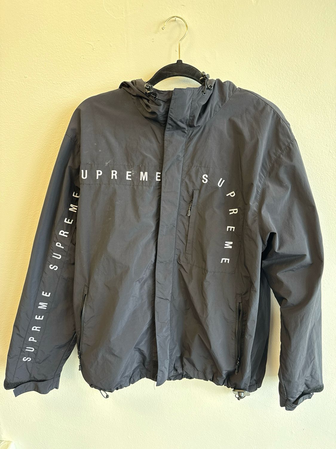 Supreme Jacket Black Sz:L