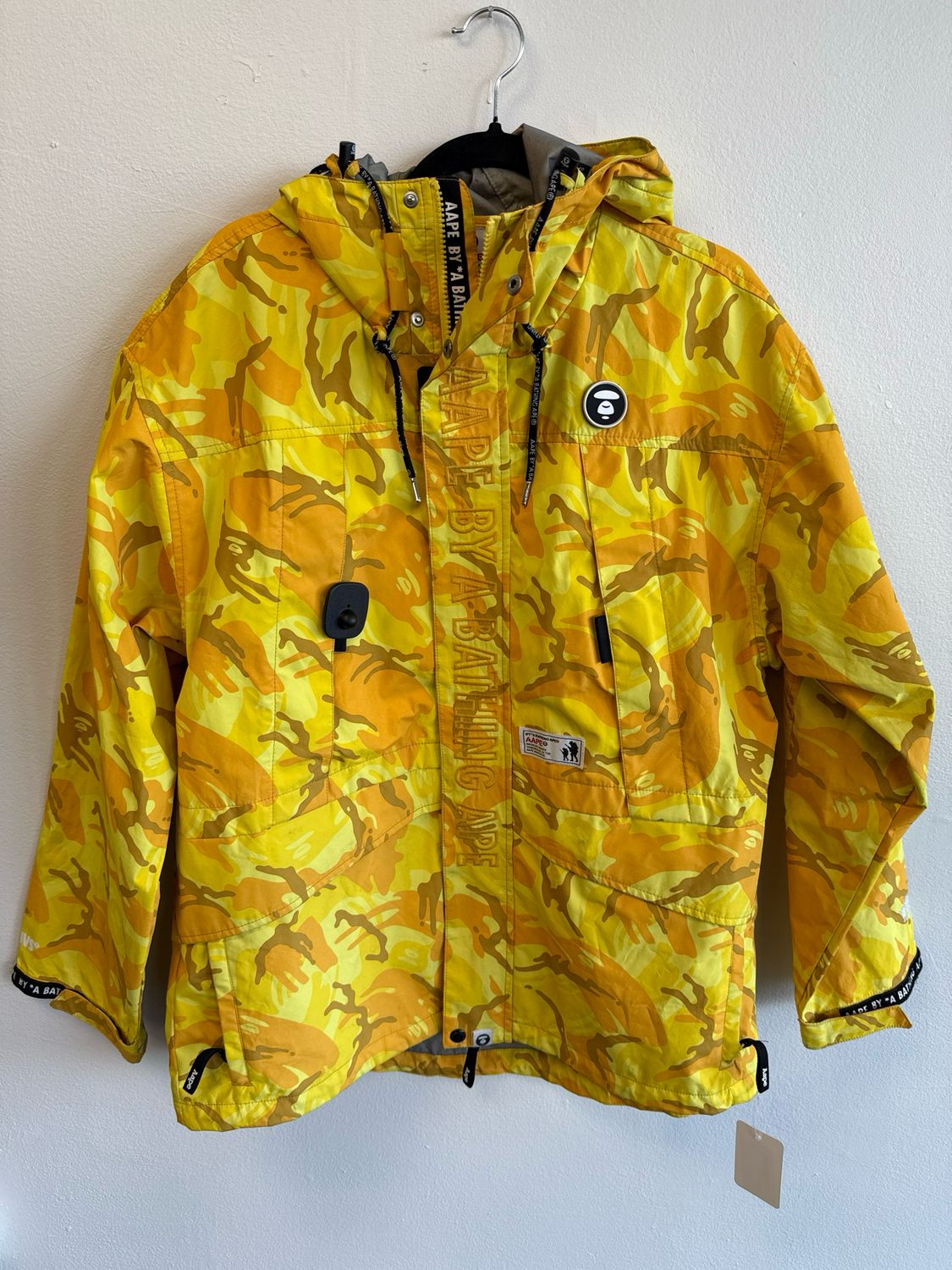 AAPE Yellow Camo Jacket Sz:L