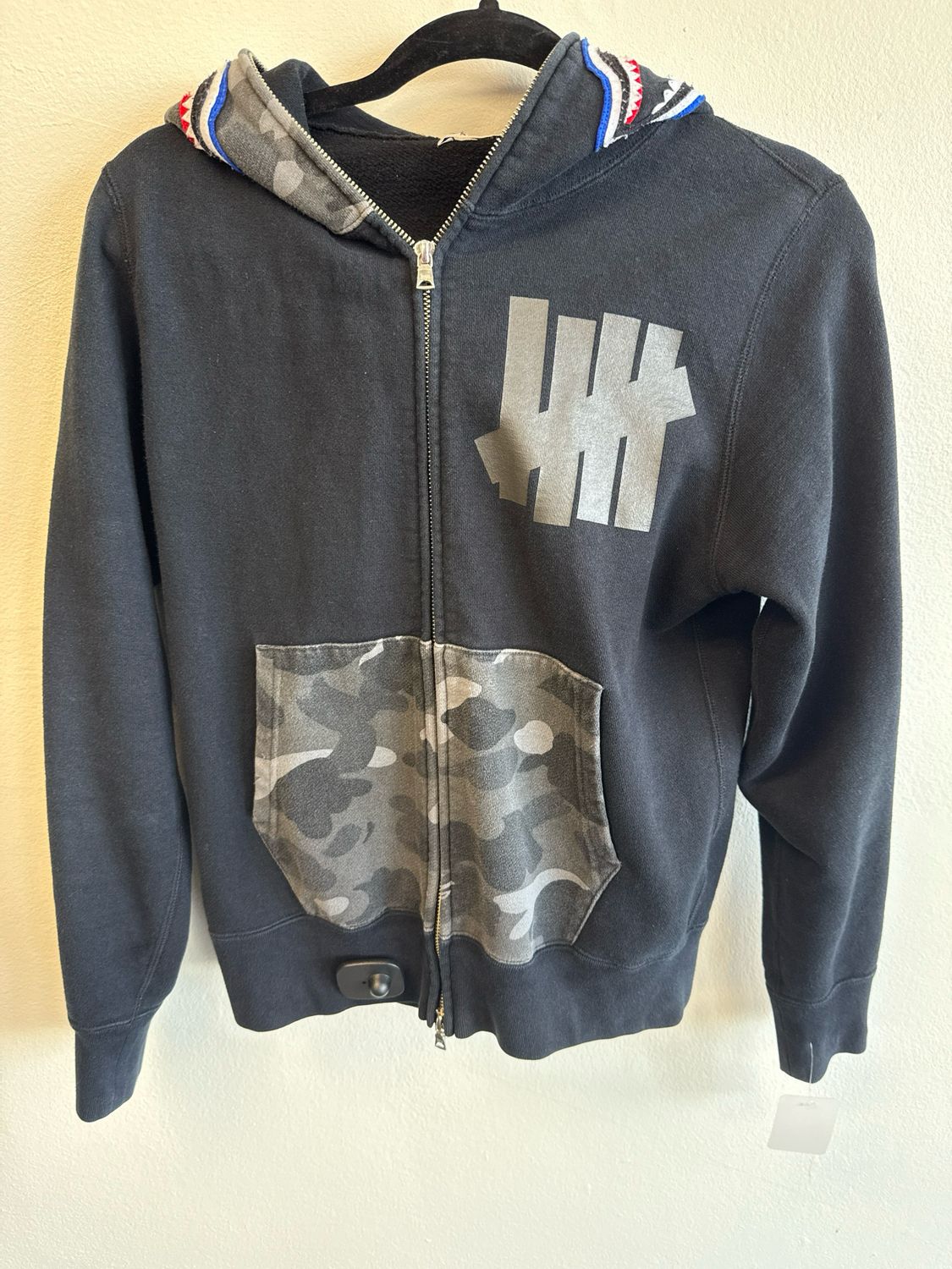 Bape X Undefeated Jacket Black Sz:S