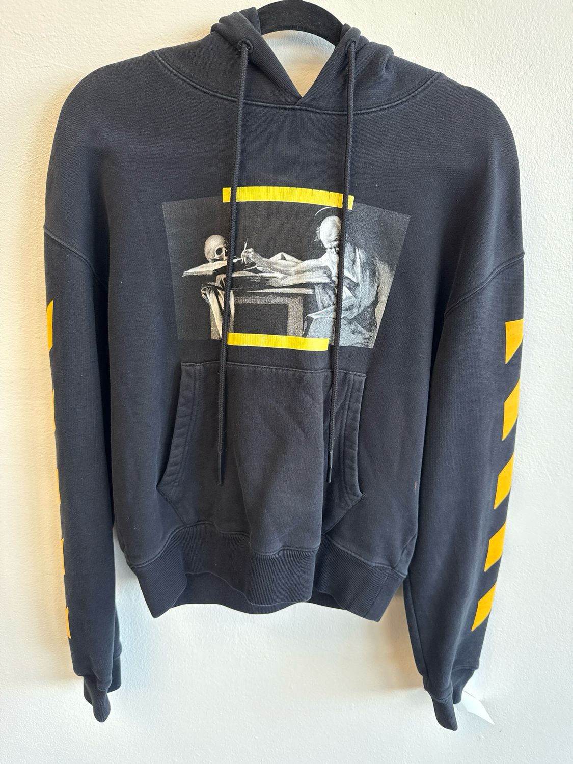 Off-White Hoodie Black/Yellow