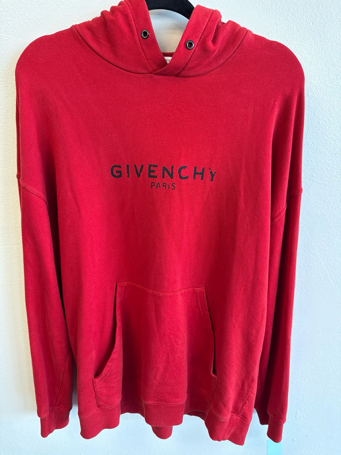 Givenchy Red Hoodie – L