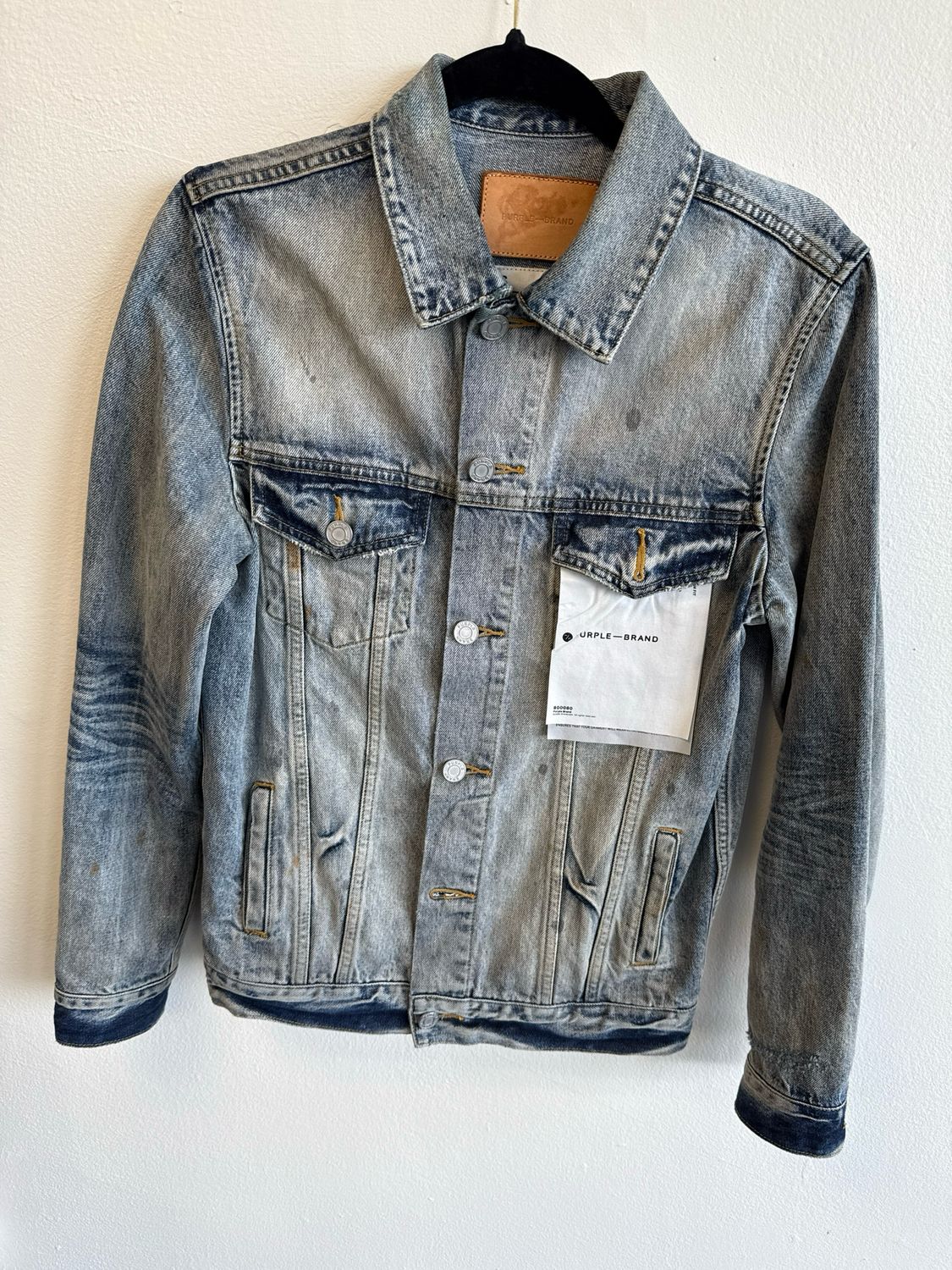 Purple Brand Denim Jacket Sz S