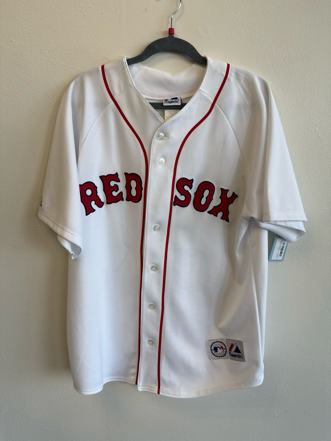 Majestic - Red Sox Jersey #19 - White - L