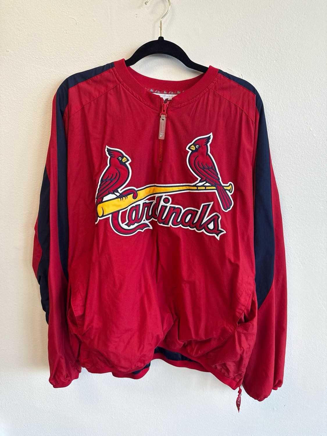 Majestic - Cardinals Windbreaker - Red - XL