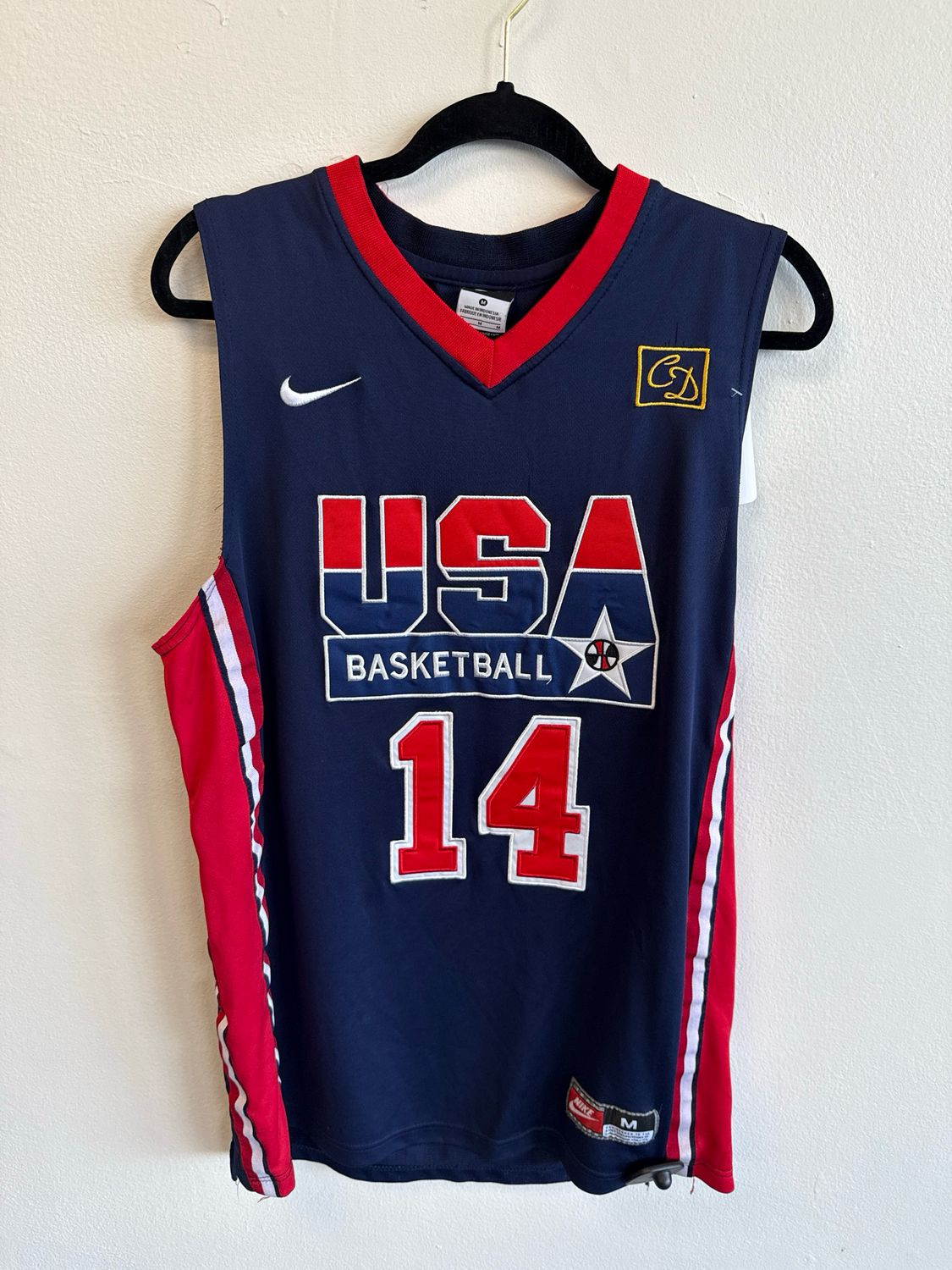 Nike USA Charles Berkely Basketball Jersey Sz:M