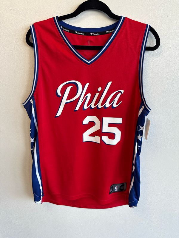 Fanatics - Philly Ben Simmons Jersey - Red - M