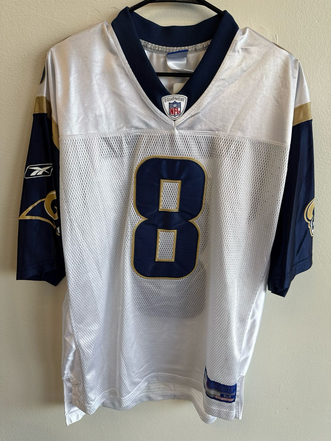 Reebok - Sam Bradford Rams Jersey (Authentic) - White - M