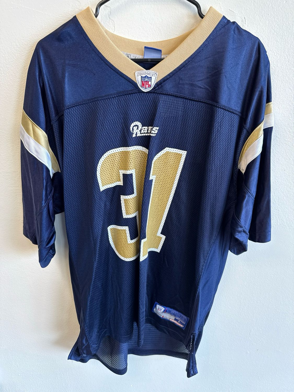 Reebok –  Adam Archuleta Rams Jersey – Navy – L