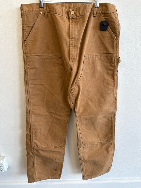 Carhartt Tan Double Knee Jeans – 42x34
