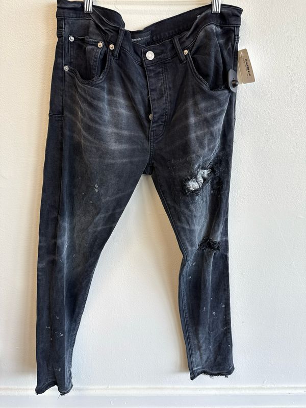 Purple Brand Black Jeans Sz 36