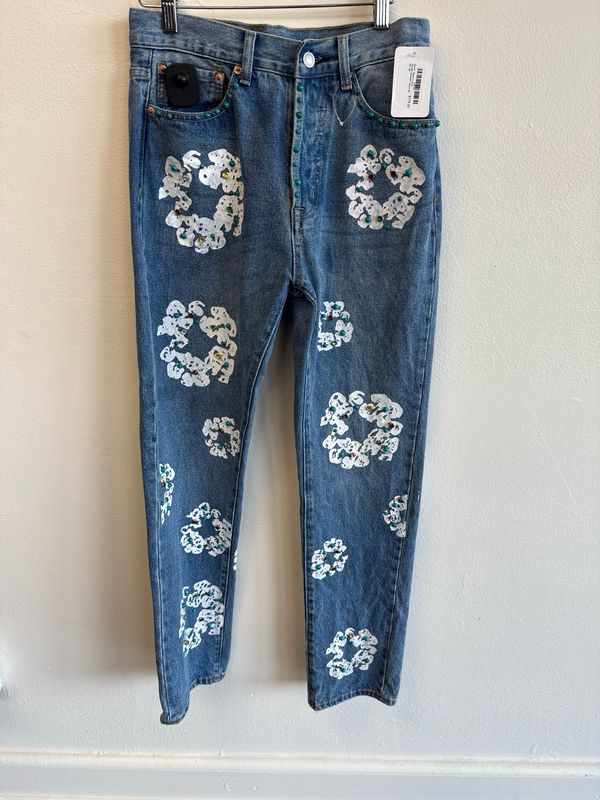 Denim Tears x Levis Wreath Studded Jeans Sz 28