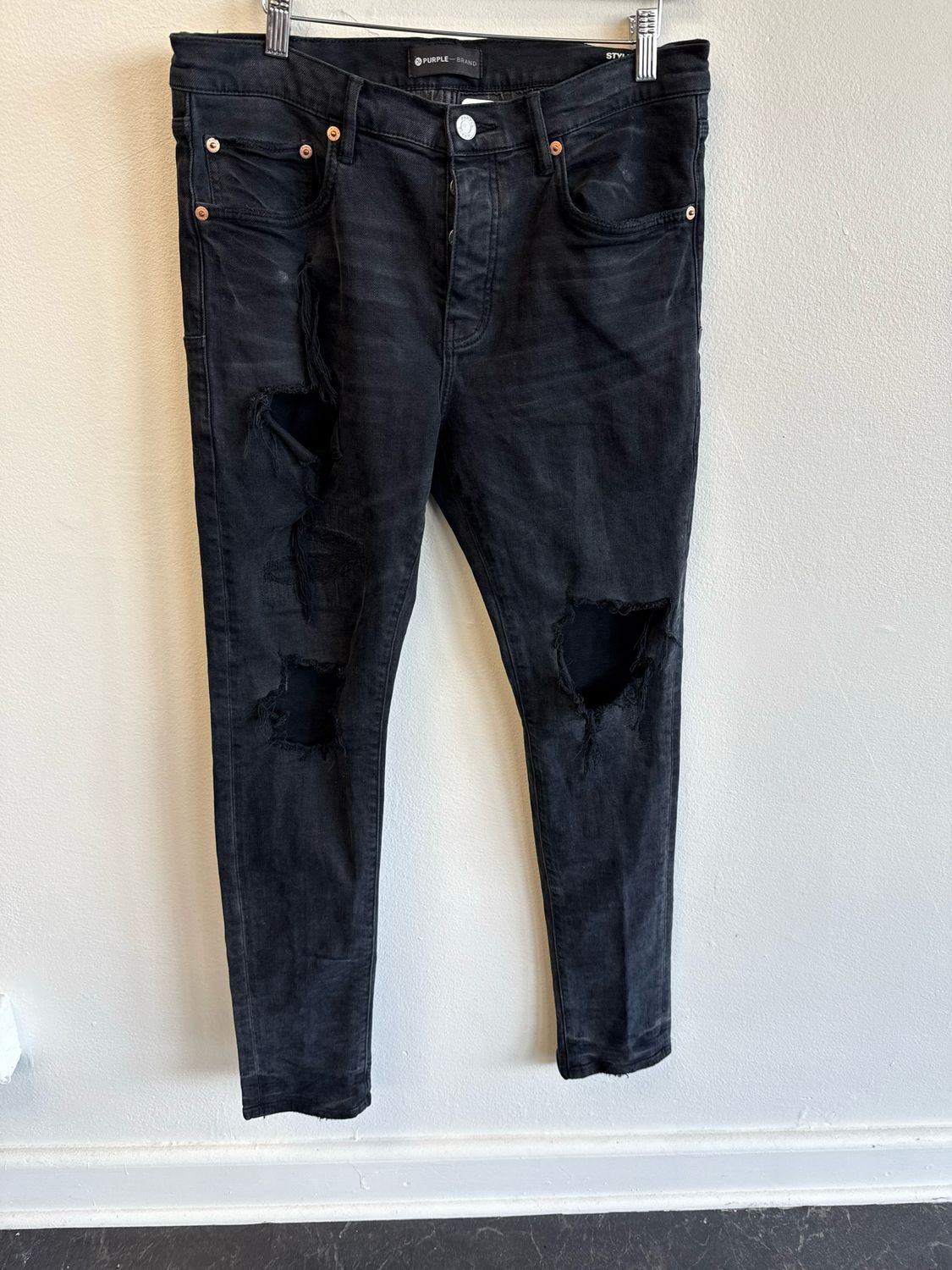Purple Brand Jeans – Black – 33