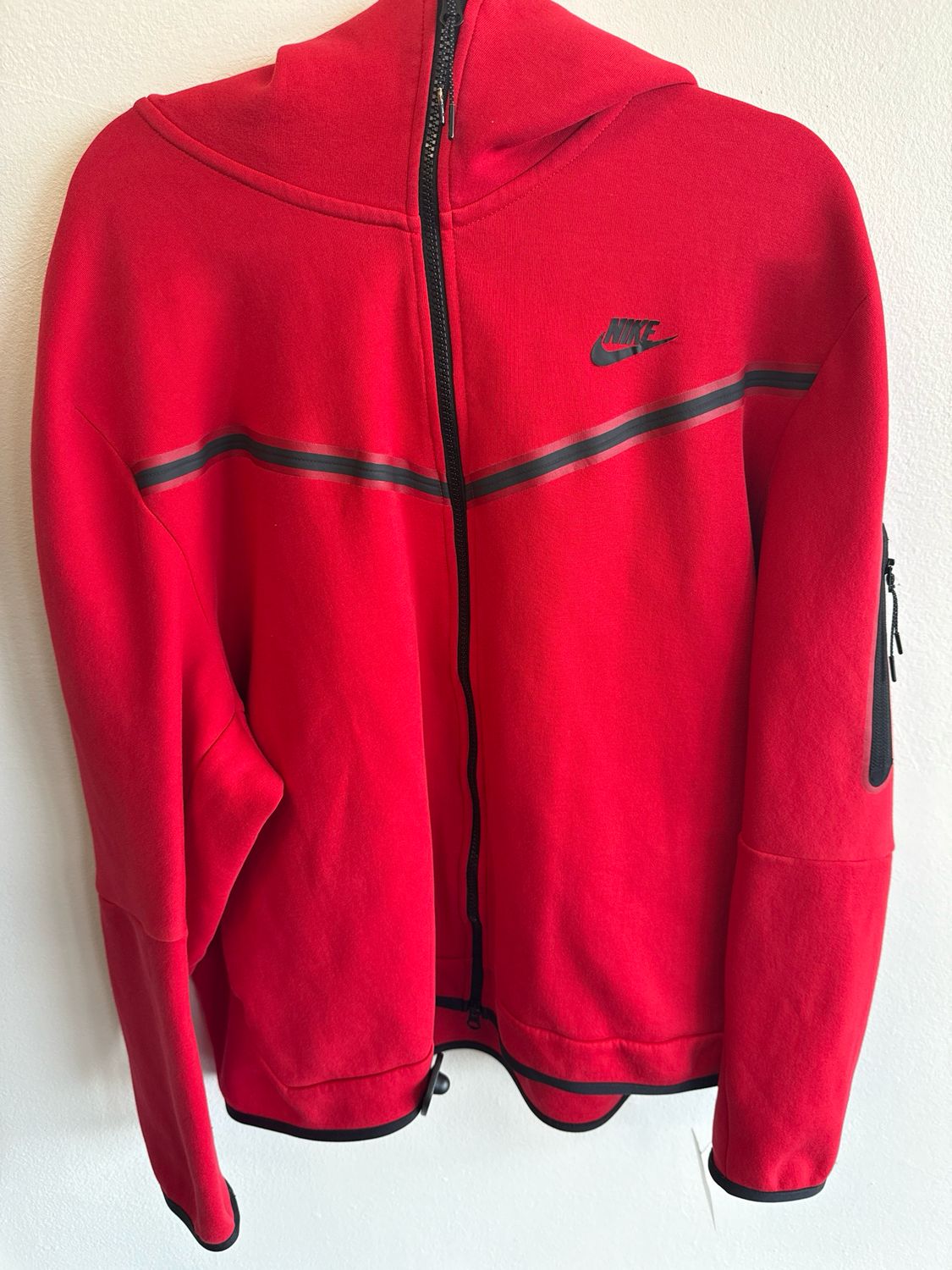 Nike Tech Jacket Red Sz:XXL