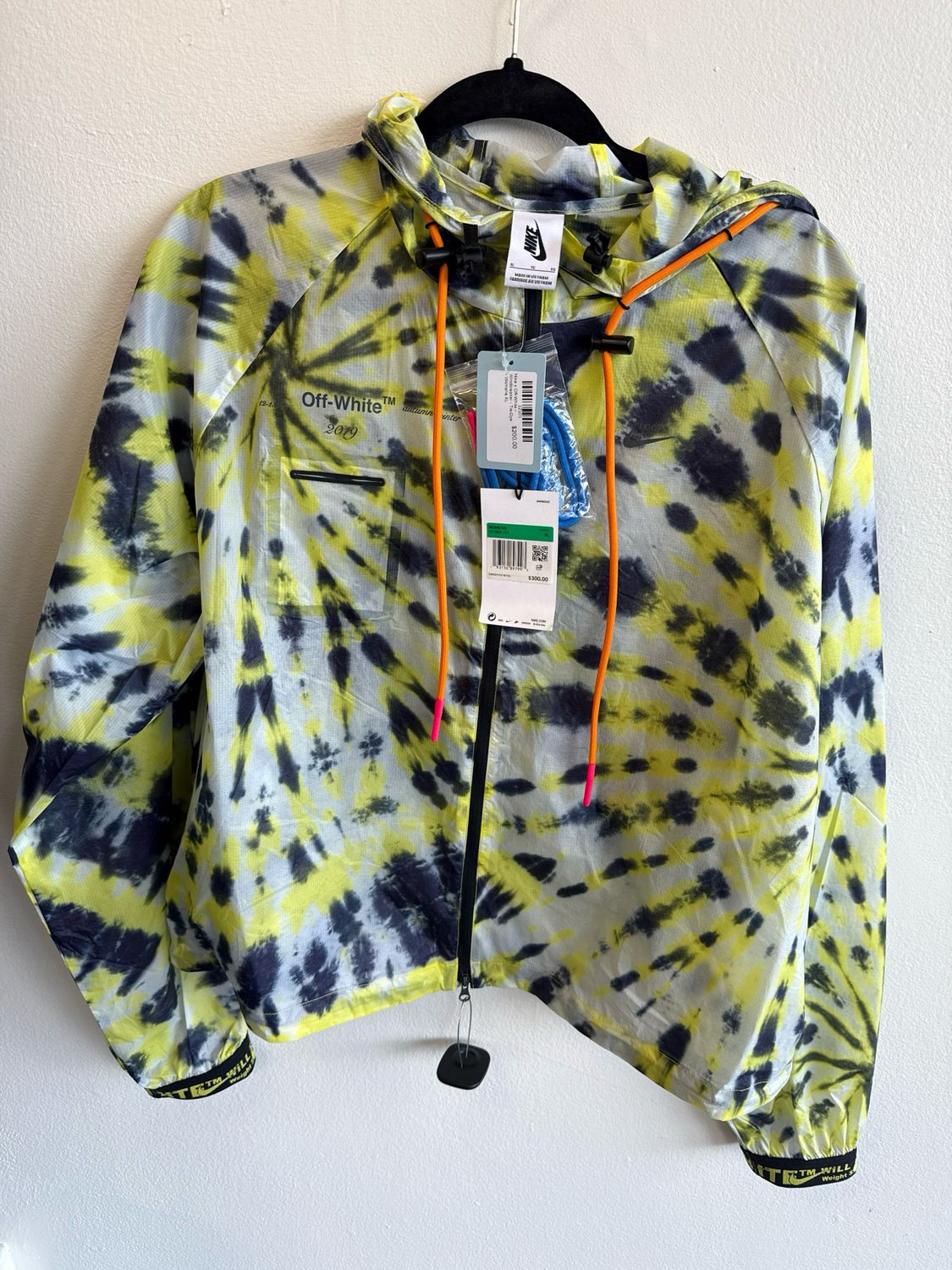 Nike x Off-White - Windbreaker - Tie-Dye - Womens XL