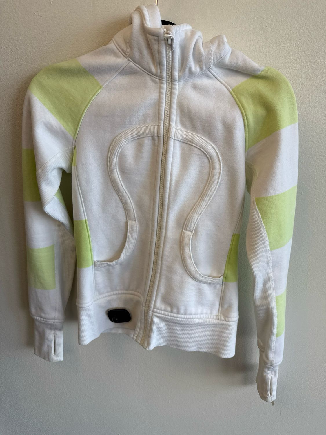 Lululemon White Jacket Sz:XS