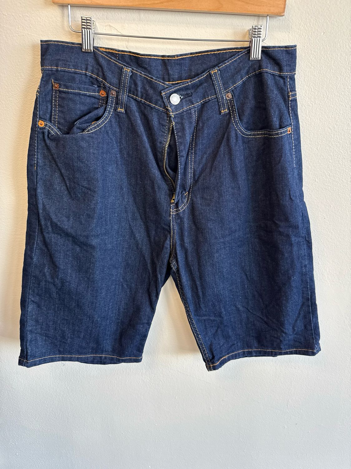 Levi&#39;s - Jean Shorts - Dark Blue - 33