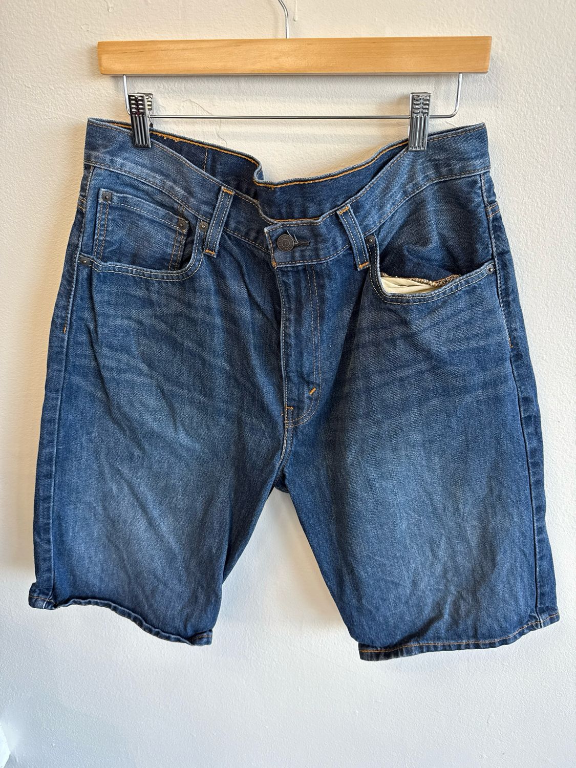 Levi&#39;s - Jean Shorts - Blue - 33