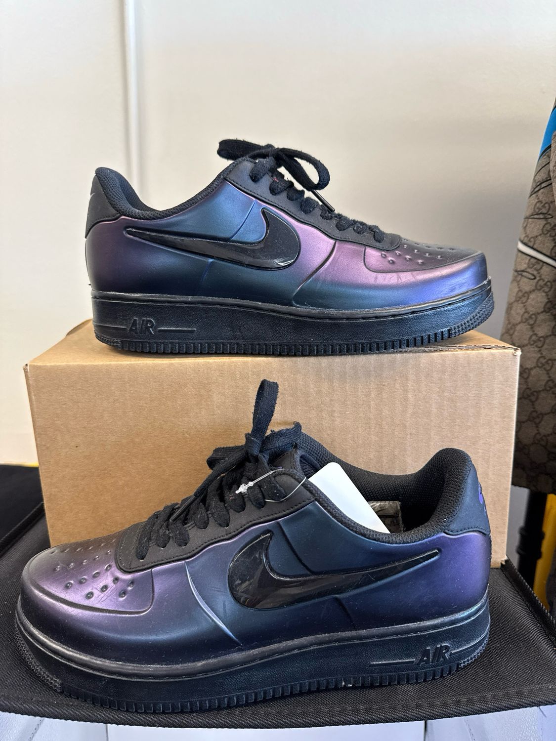 Nike AF1 Foamposite Court Purple (no box) Sz 8.5
