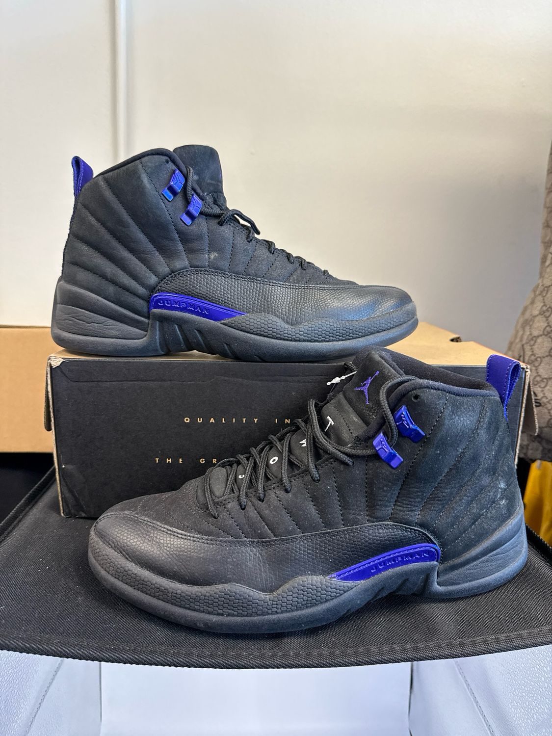 Nike Jordan 12 Dark Concord (box) Sz 9