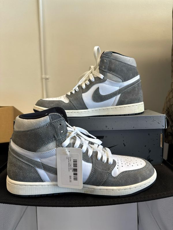 Jordan 1 High OG Washed Black (box) Sz 9.5