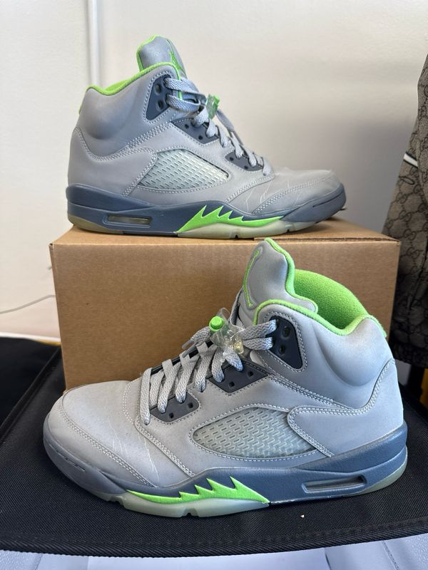Jordan 5 Green Bean Sz 9.5