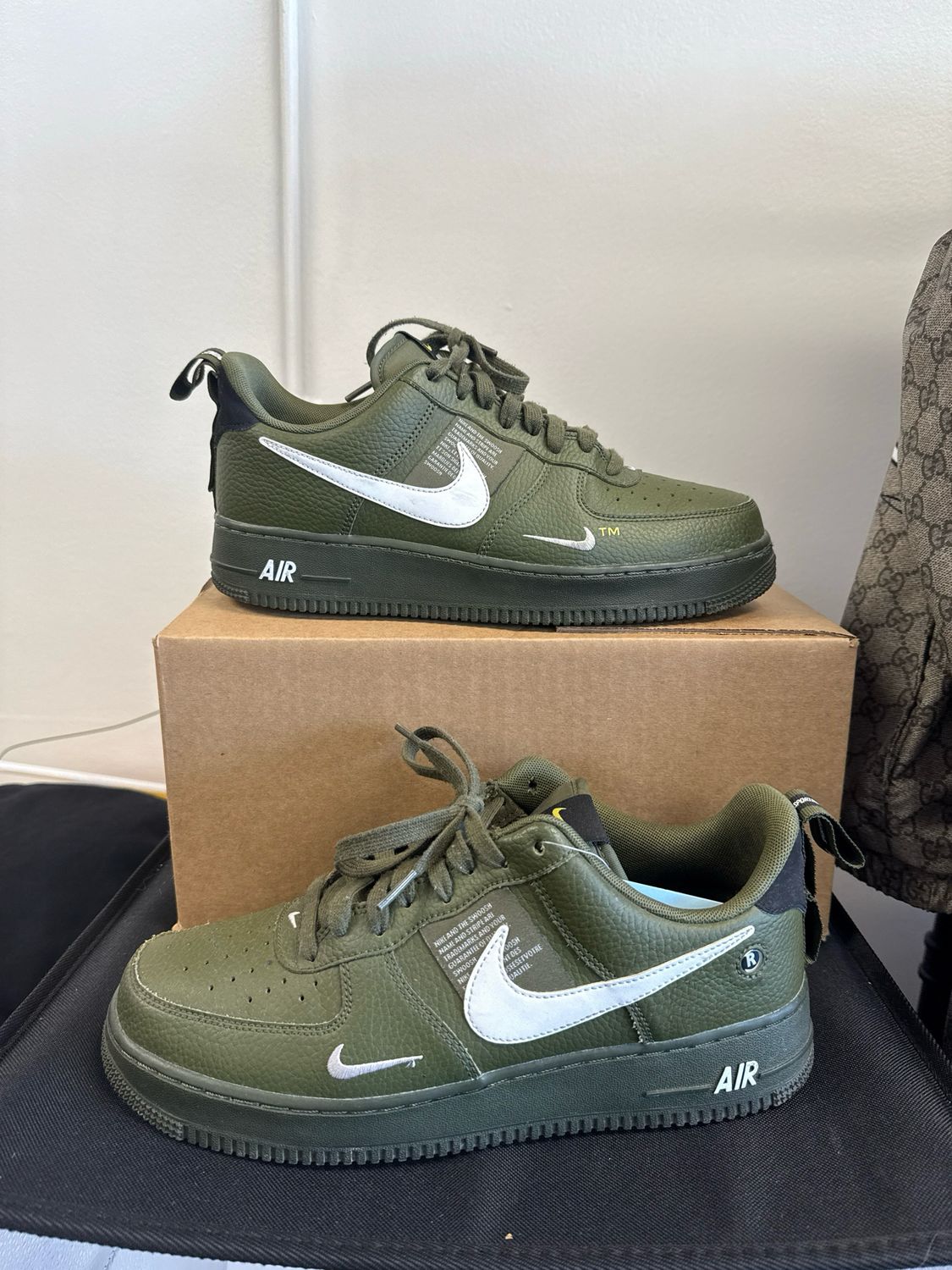Nike - AF1 Overbranding - Green - 9.5